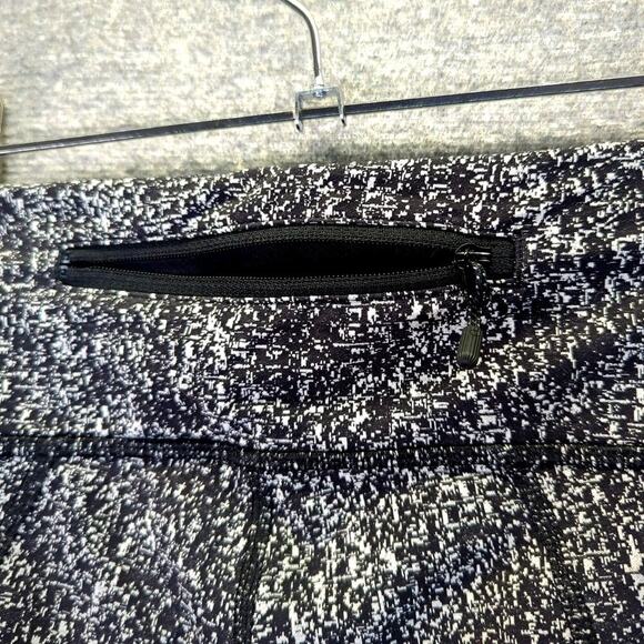 Lululemon Pace Rival Crop 22" Black and White Size 4 - Picture 5 of 13
